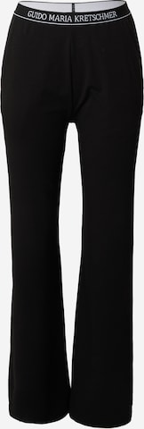 Guido Maria Kretschmer Women - Calças de pijama em preto: frente
