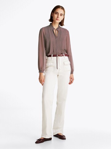 TOMMY HILFIGER Bluse in Rot