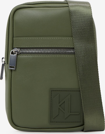 Karl Lagerfeld Crossbody bag in Green: front