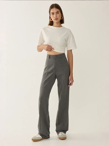 Hiccup Wide Leg Hose in Grau