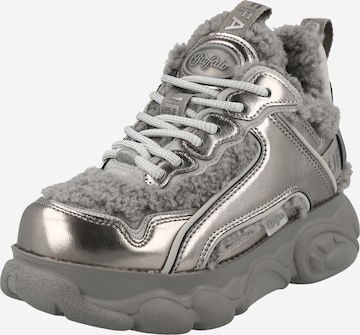 BUFFALO Sneakers high i sølv: forside