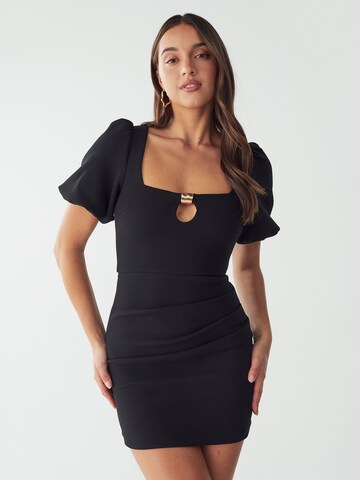BWLDR Cocktail dress 'GOLDIE ' in Black: front