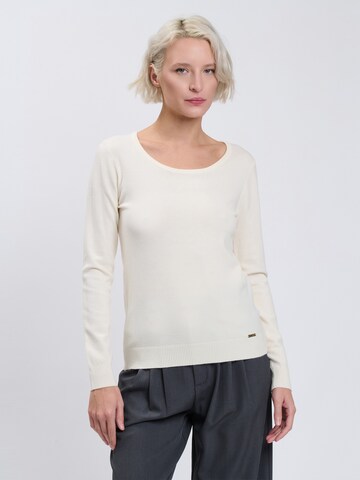 Influencer Sweater in Beige: front