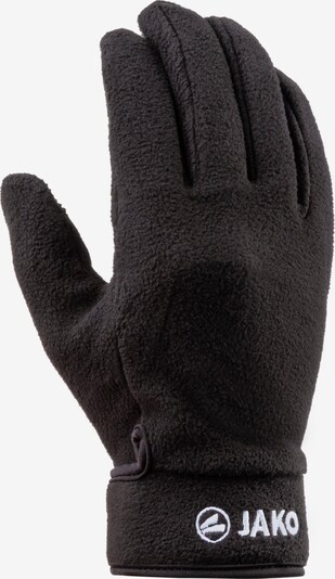 JAKO Athletic Gloves in Black / White, Item view