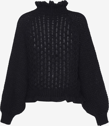 faina - Pullover em preto