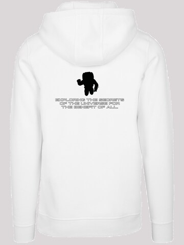 F4NT4STIC Sweatshirt 'NASA ' in Weiß