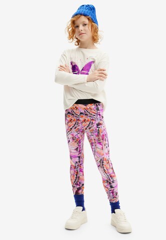 Skinny Leggings di Desigual in rosa