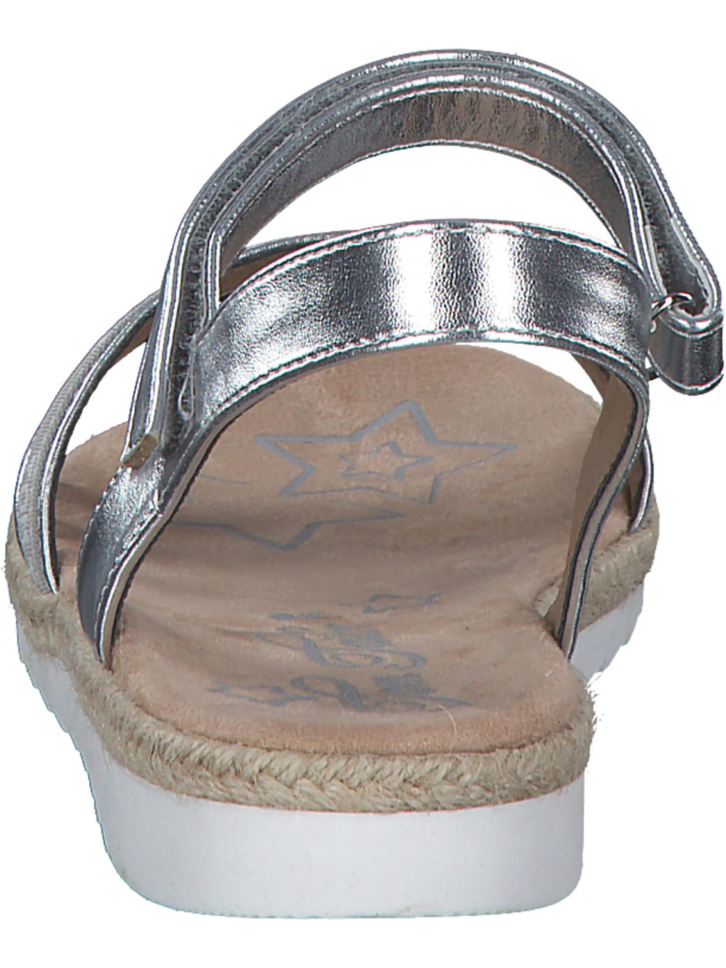 TOM TAILOR Sandale in Silber