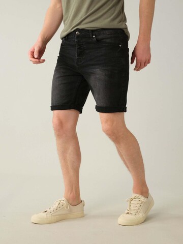 Regular Pantalon 'KURT' Deeluxe en noir