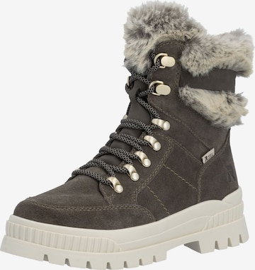 Rieker Lace-up bootie in Grey: front