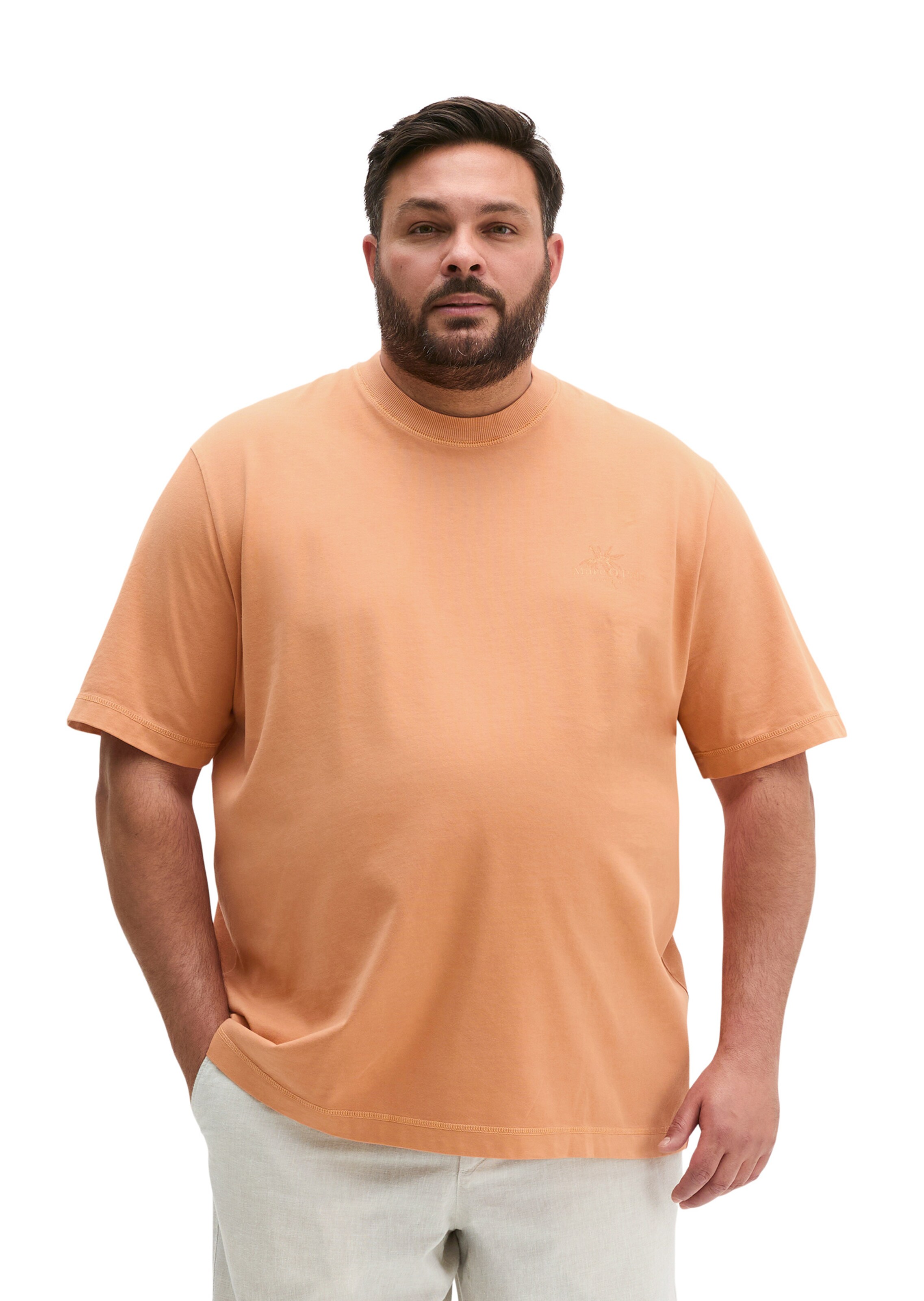 Marc O'Polo Shirt in Orange: front