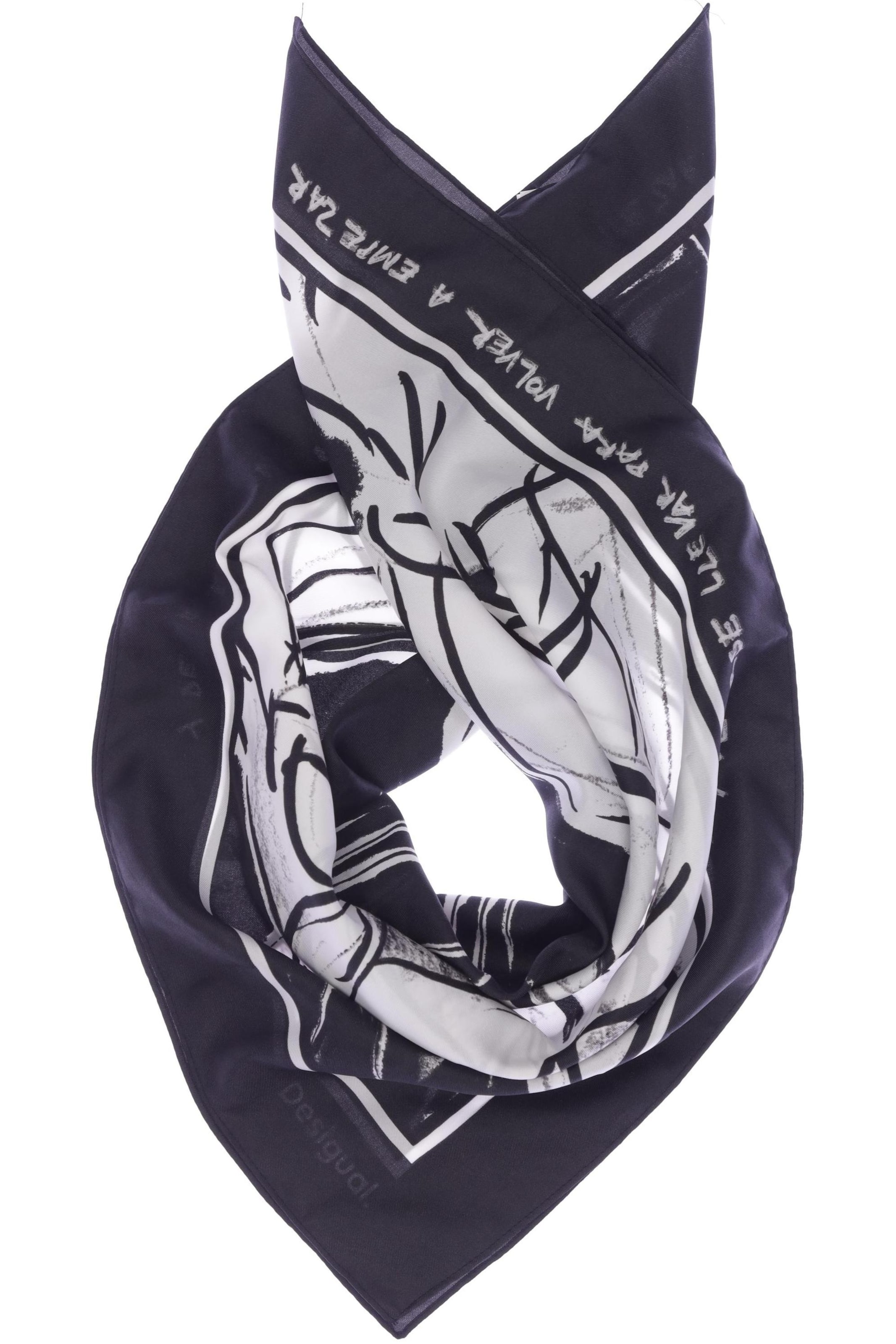 Desigual Scarf & Wrap in One size in Grey: front