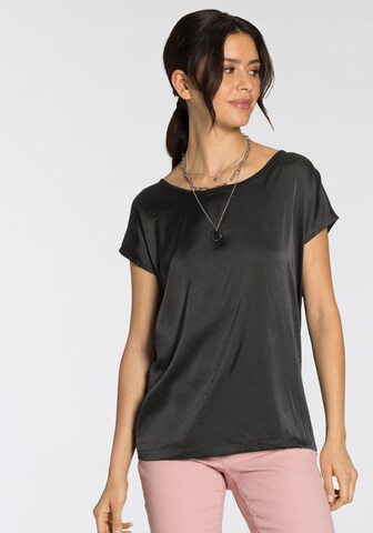 LAURA SCOTT Shirt in Black