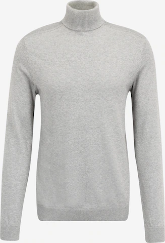 Pull-over 'Berg' SELECTED en gris : devant