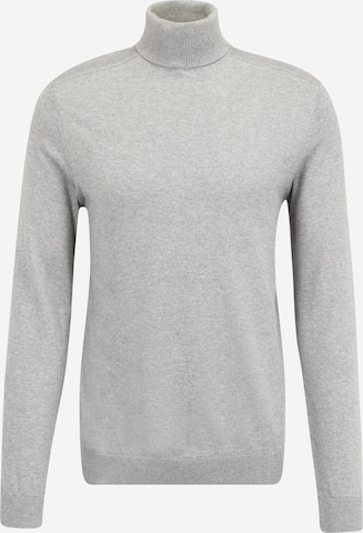 SELECTED HOMME Sweater 'Berg' in Grey: front