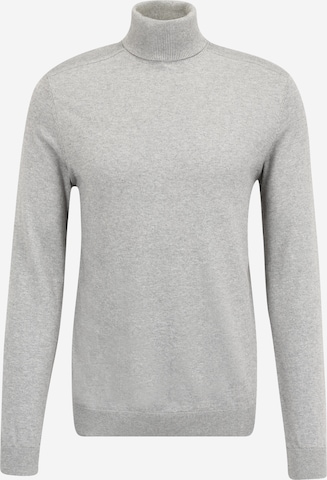 Pull-over 'Berg' SELECTED HOMME en gris : devant