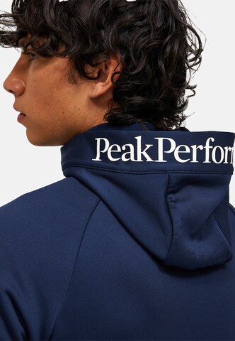 Veste en polaire PEAK PERFORMANCE en bleu