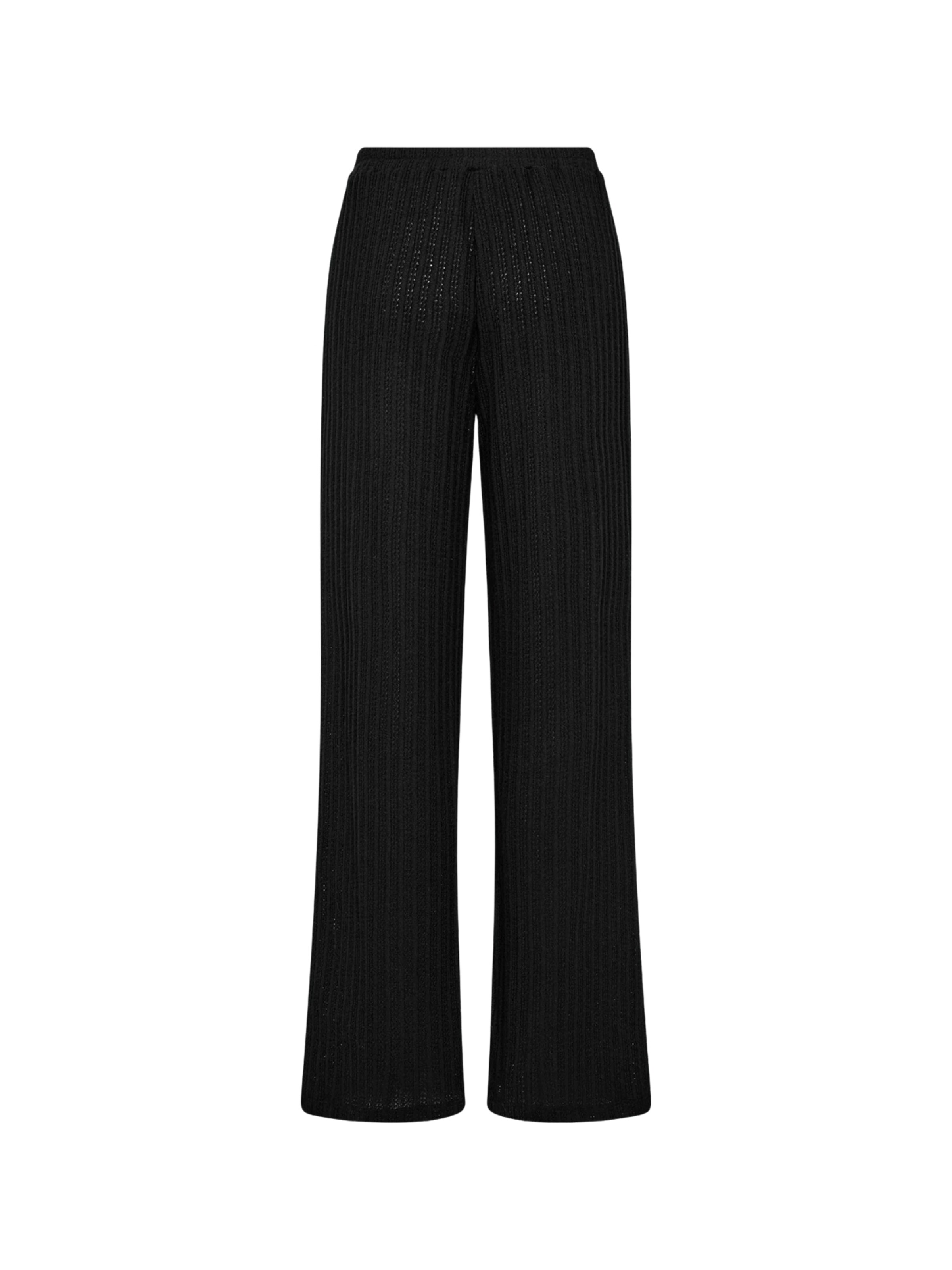 Soyaconcept Wide Leg Bukser 'SHONAS' i sort