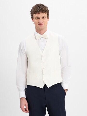 Digel Suit Vest in Beige: front