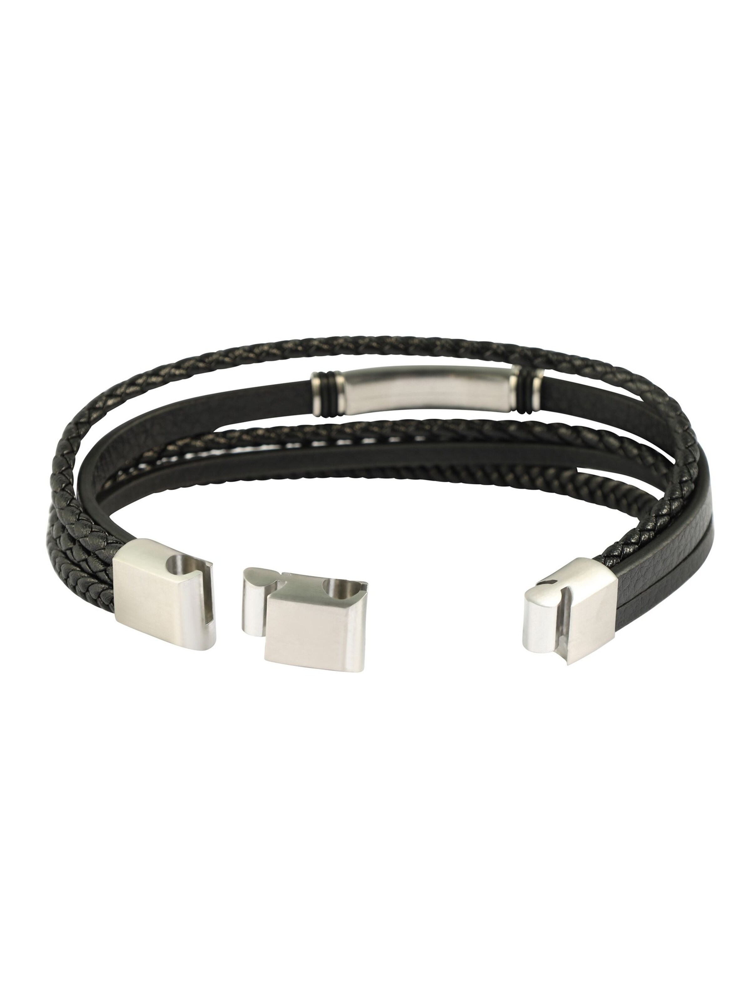 Akzent Bracelet 'Fausto, langlebig' in Black