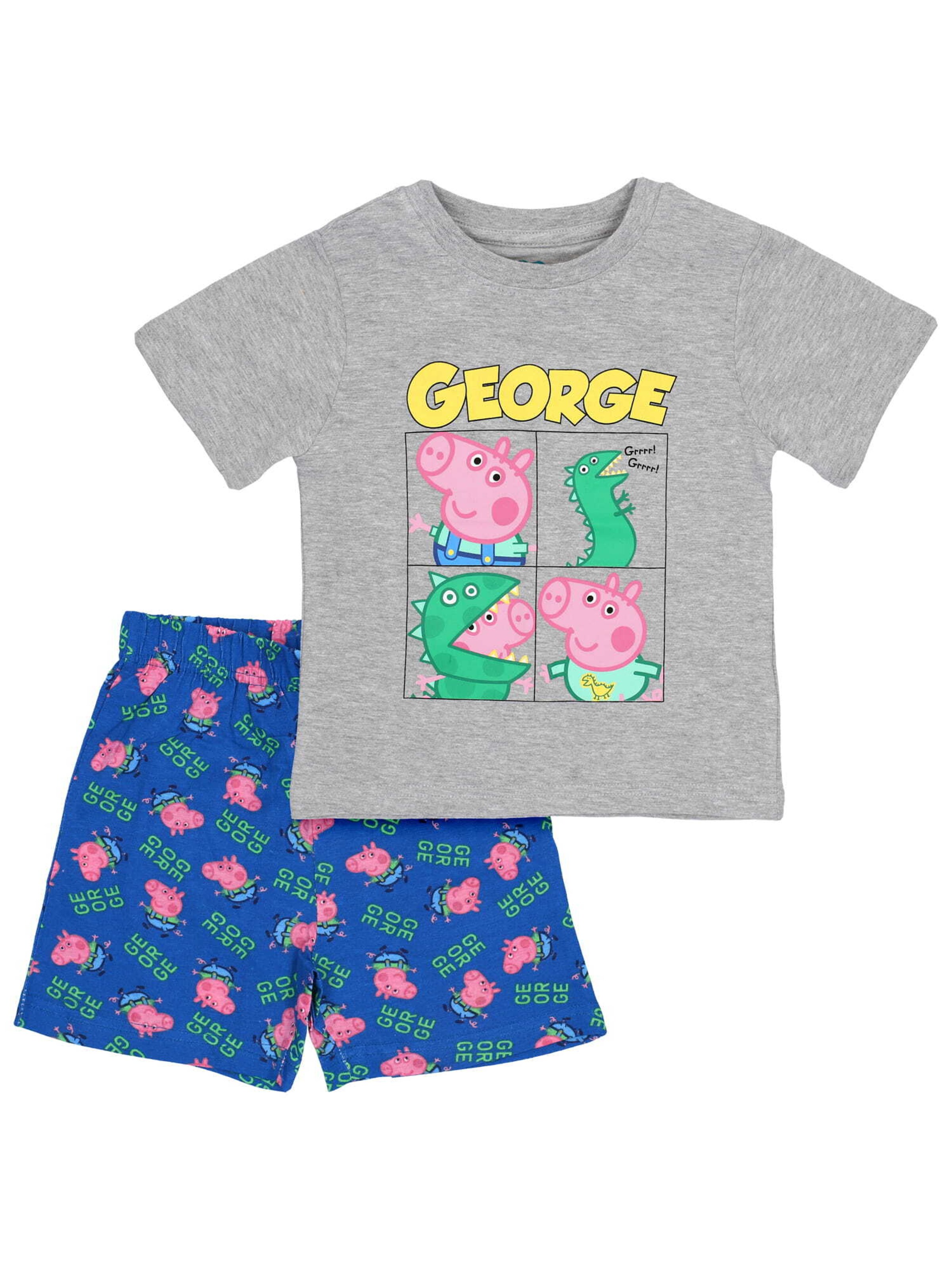 Pigiama di Peppa Pig in blu: frontale