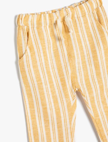 Koton Tapered Trousers in Yellow