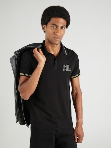 Karl Lagerfeld Shirt in Black: front