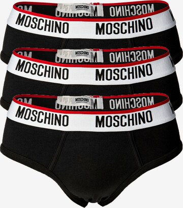 Slip di Moschino Underwear in nero: frontale