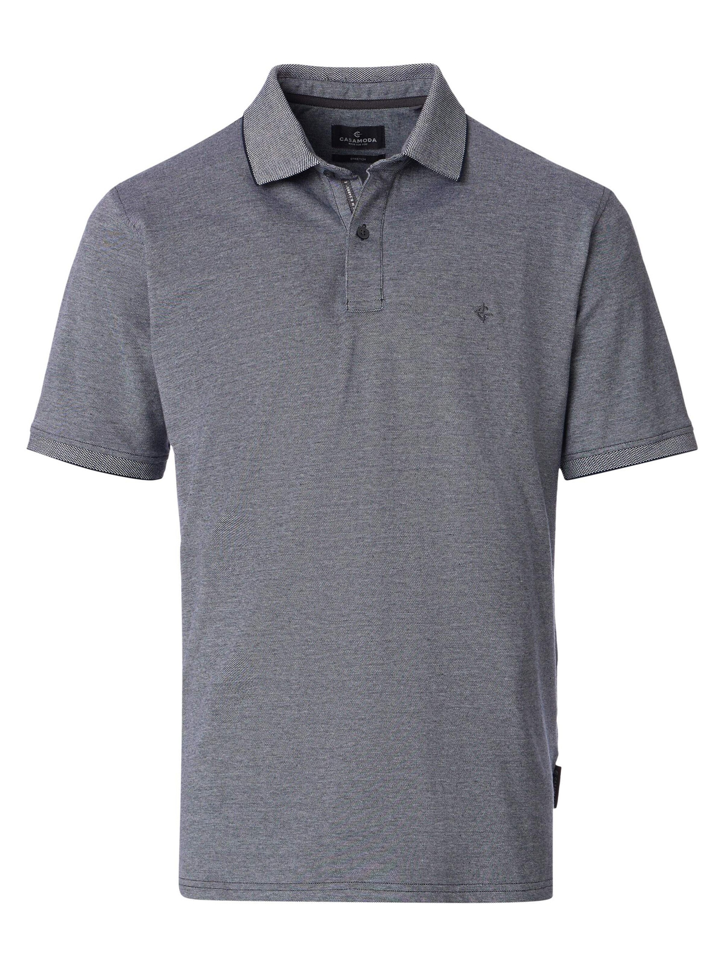 CASAMODA Shirt 'Basic'‌‌‌‌‌‌‌‌‌ in Blau: Vorderseite
