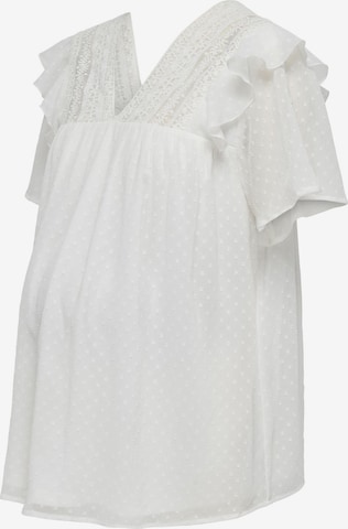 Haut Only Maternity en blanc