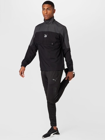 PUMA Športna jakna | črna barva