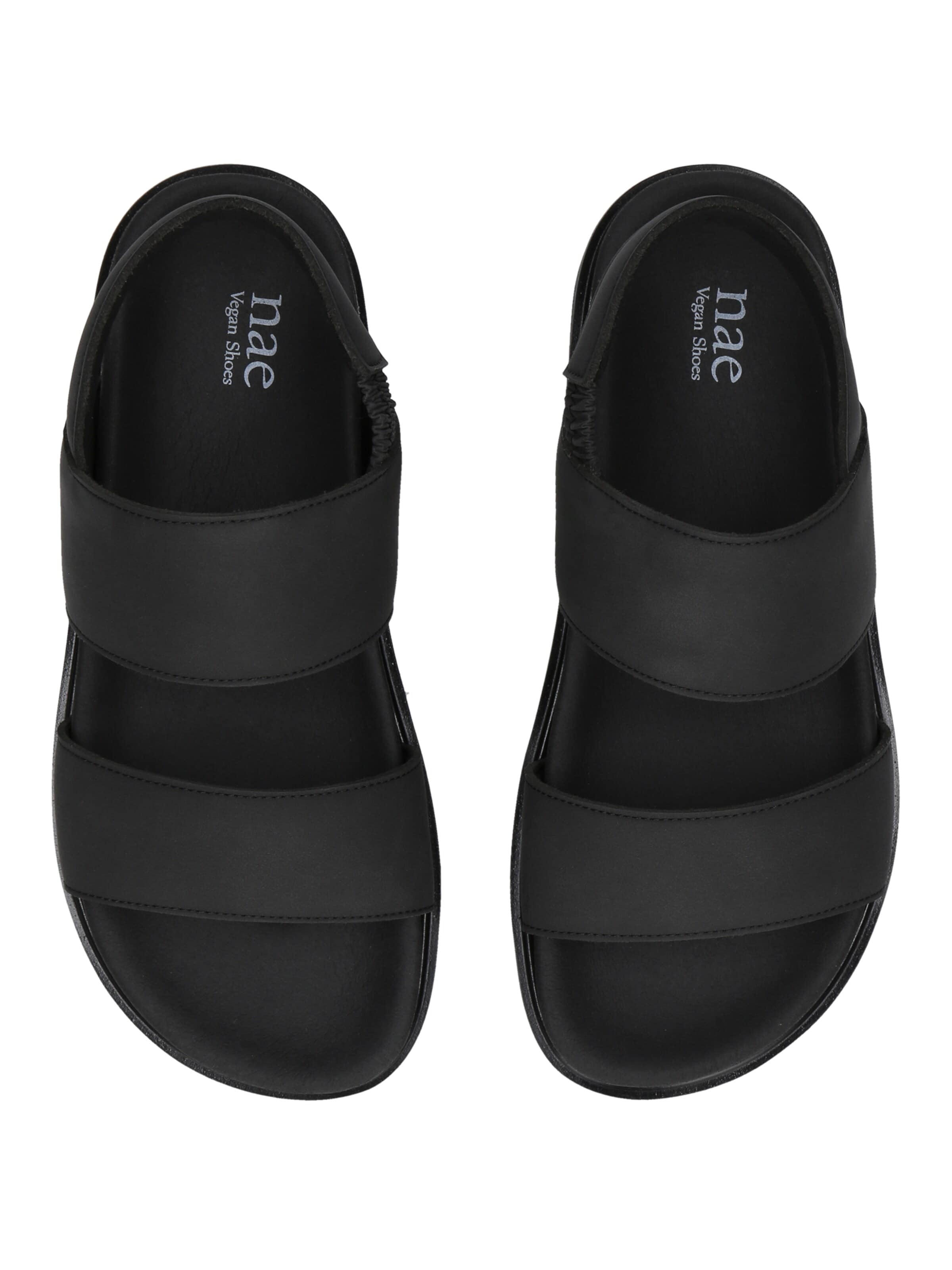 nae Vegan Shoes Sandály 'LAU' – černá