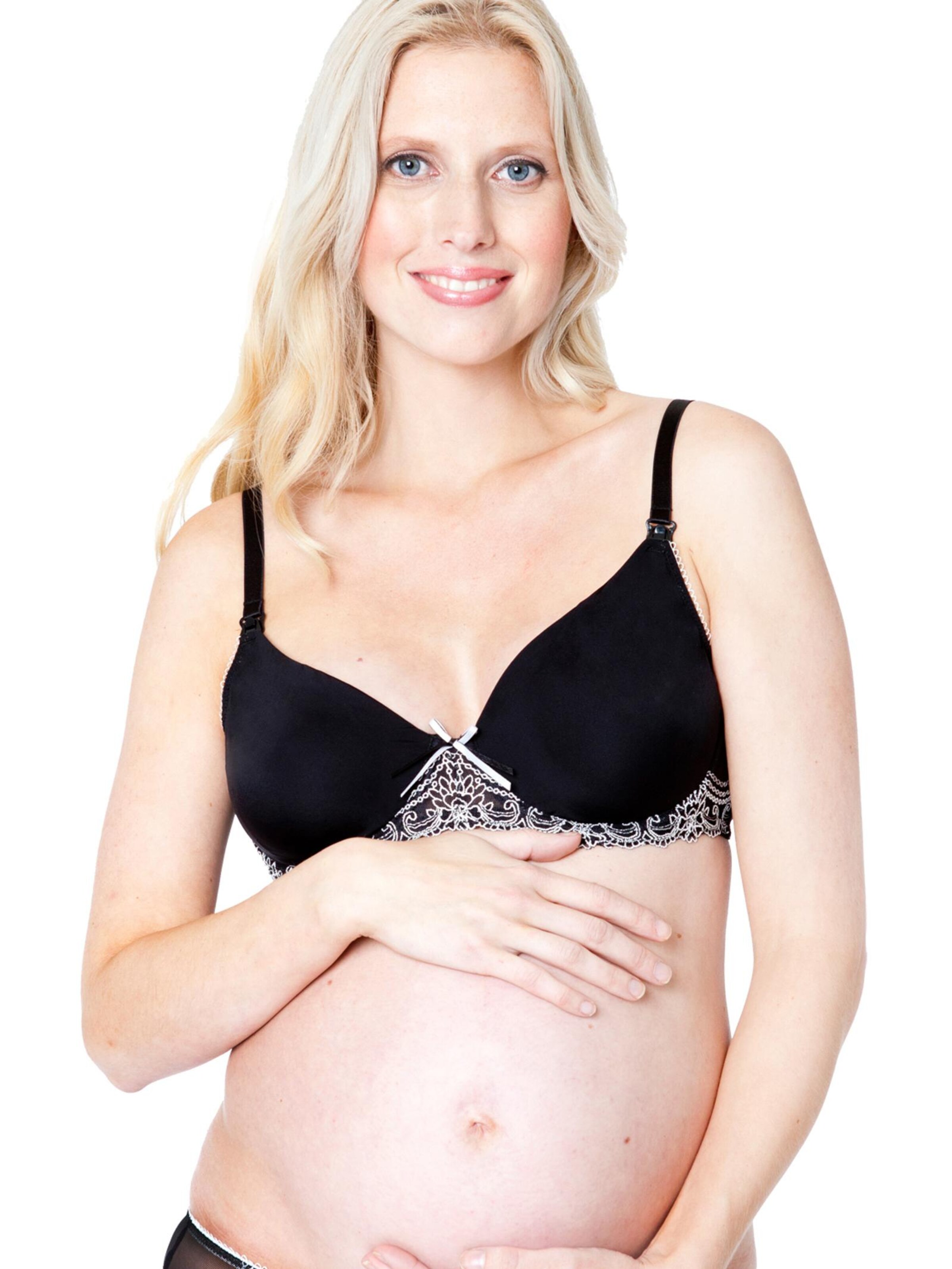 petit amour Nursing Bra 'EDITH' in Black