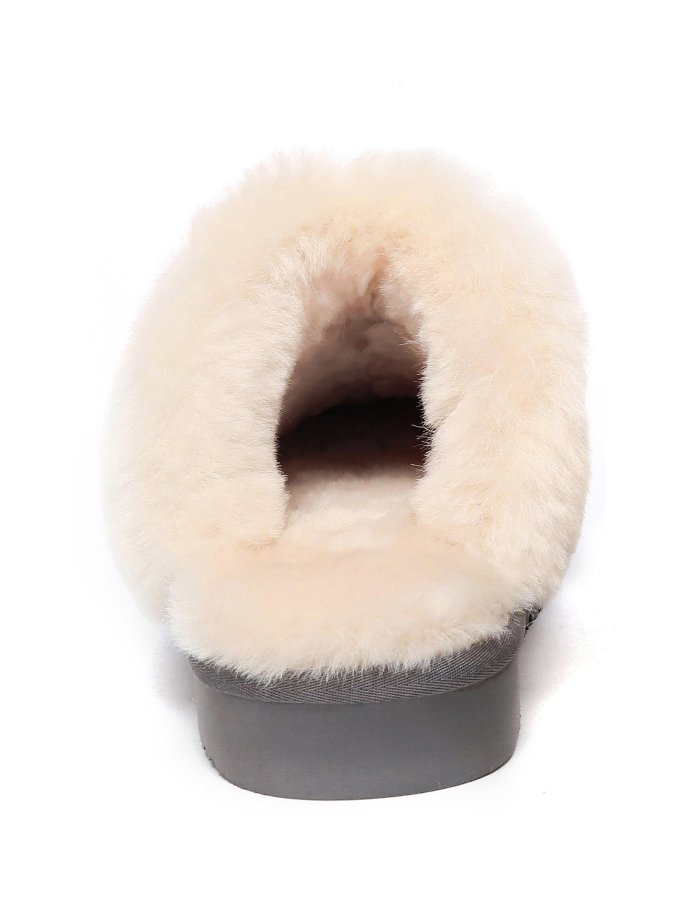 Papuci de casă 'Raven' de la Everau pe gri