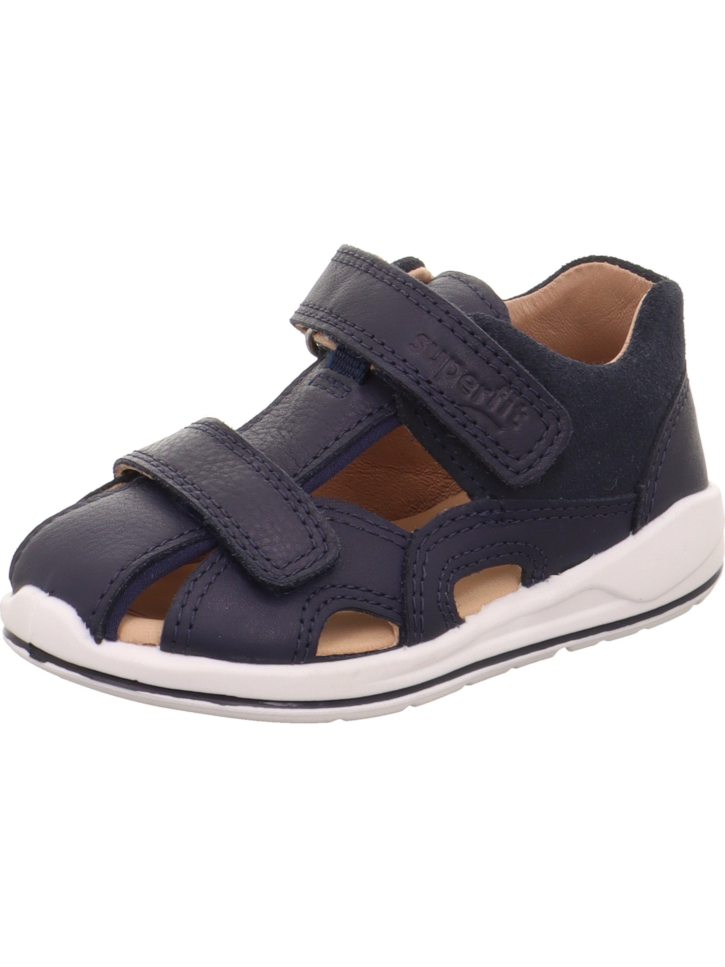 SUPERFIT Sandals 'Boomerang' in Blue: front