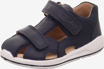 SUPERFIT Sandals 'Boomerang' in Blue: front
