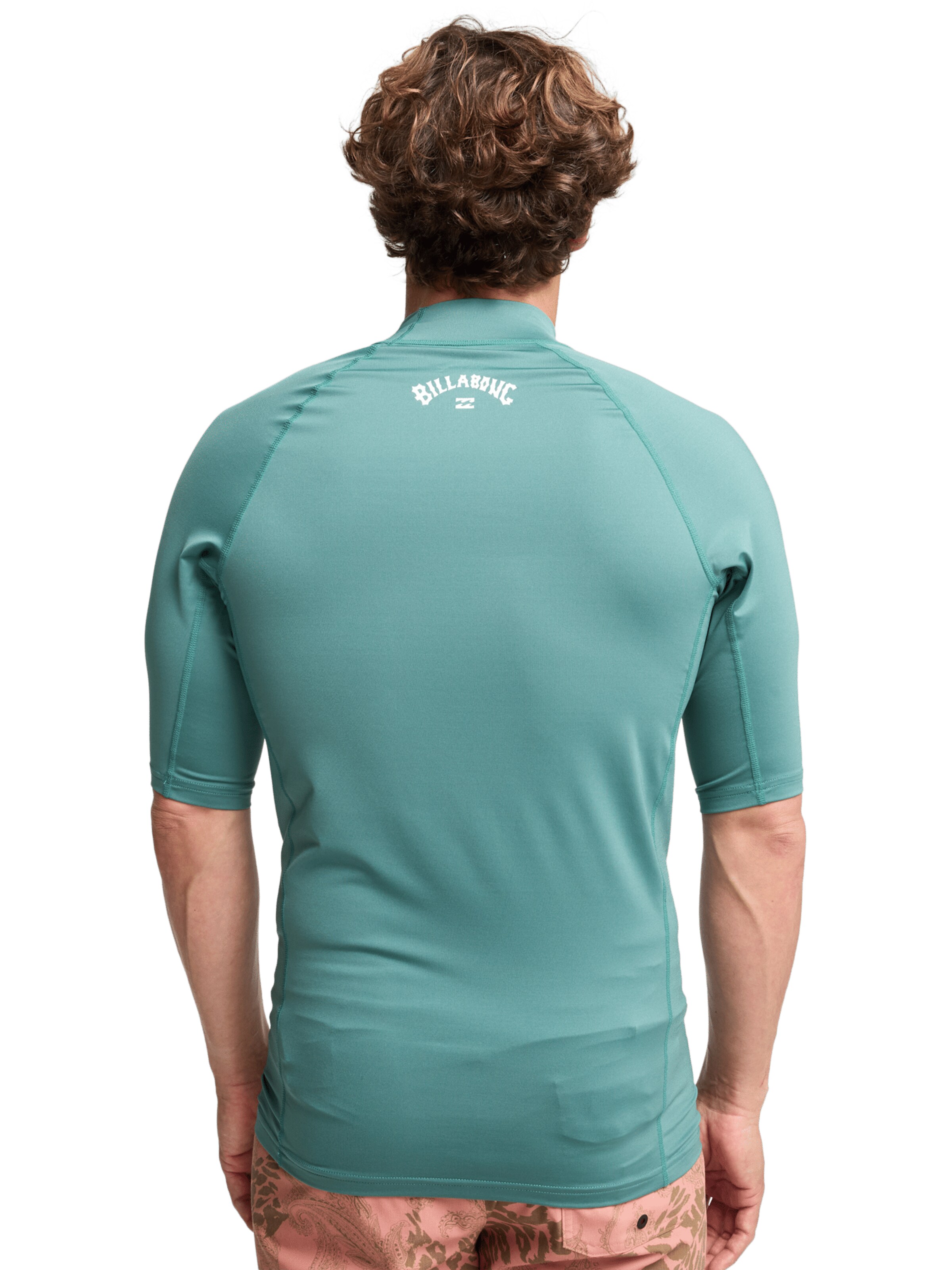 BILLABONG Performance Shirt 'Waves All Day' in Green