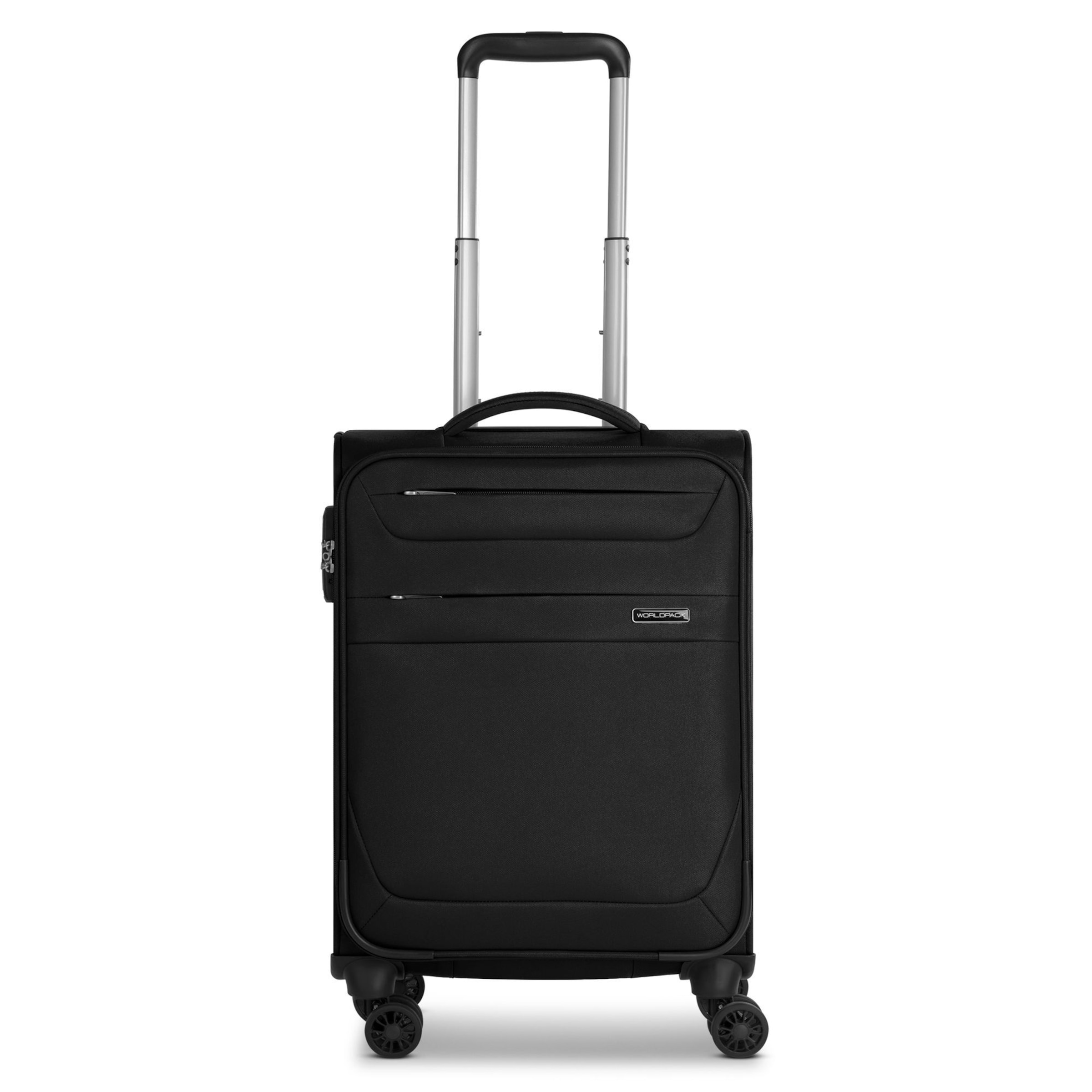 Worldpack Trolley 'Chicago' in Schwarz: Vorderseite
