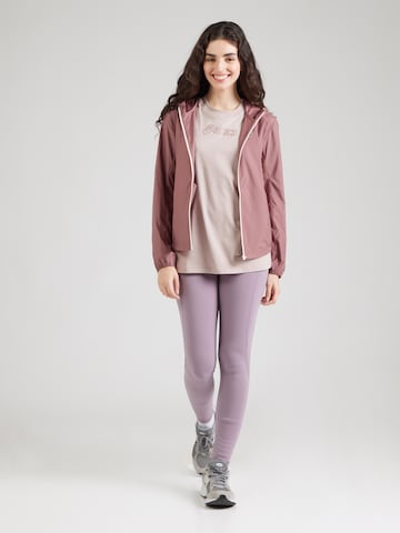 ASICS - Chaqueta deportiva en rojo