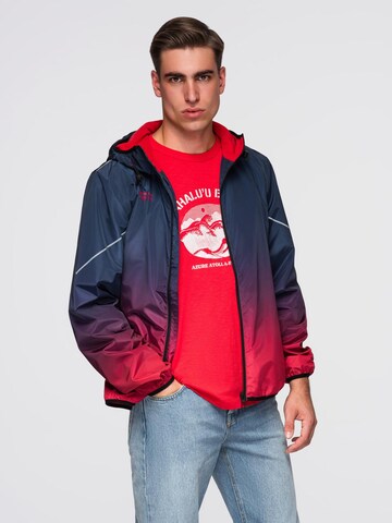 Ombre Between-season jacket in Red