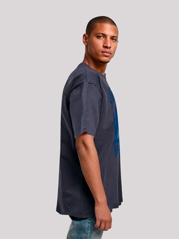 T-Shirt 'Hawaii Surf Beach Summer' F4NT4STIC en bleu