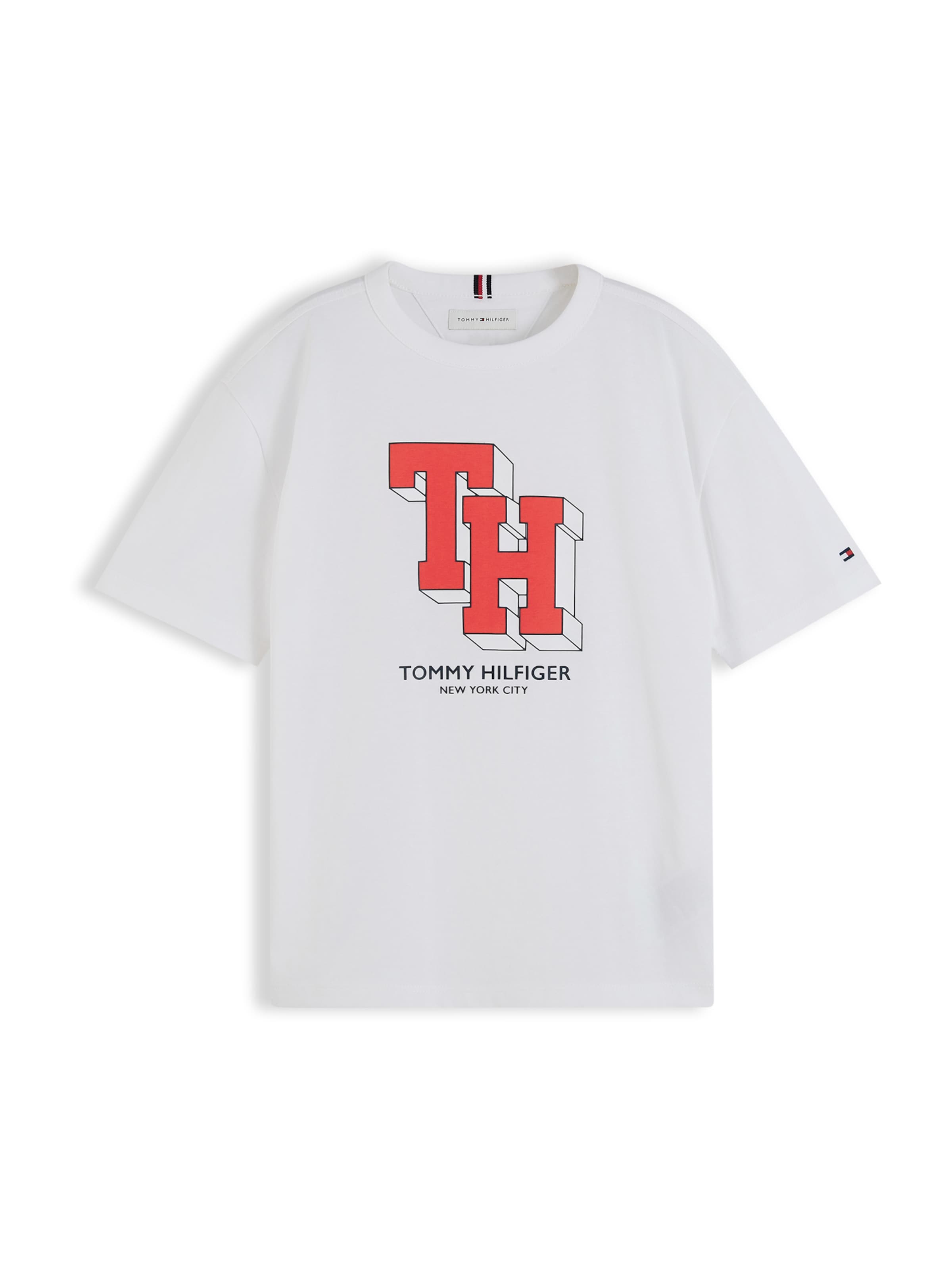 TOMMY HILFIGER Shirt in Wit: voorkant