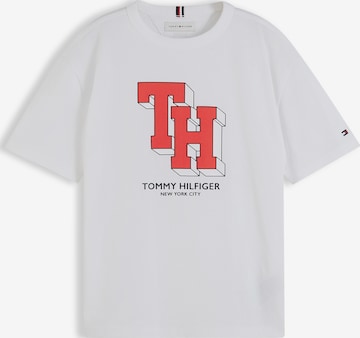 balta TOMMY HILFIGER Marškinėliai: priekis