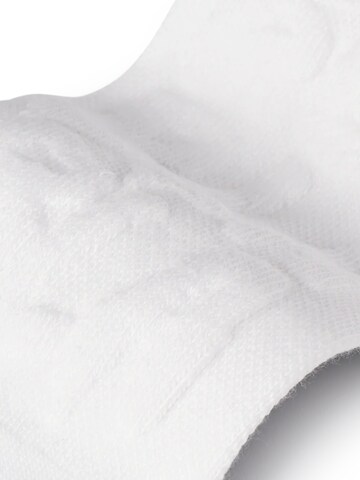 Von Jungfeld Socks 'Embossed' in White