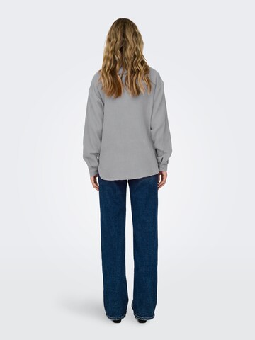 JDY Bluse 'JDYTHEIS' in Grau