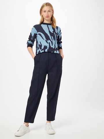 FIVEUNITS Loose fit Pleated Pants 'Hailey' in Blue