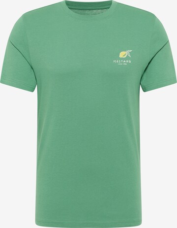 MUSTANG Shirt in Green: front