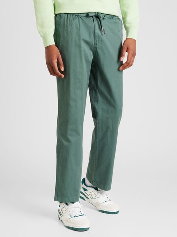 Iriedaily Normalny krój Spodnie 'Trapas' w kolorze zielony: przód