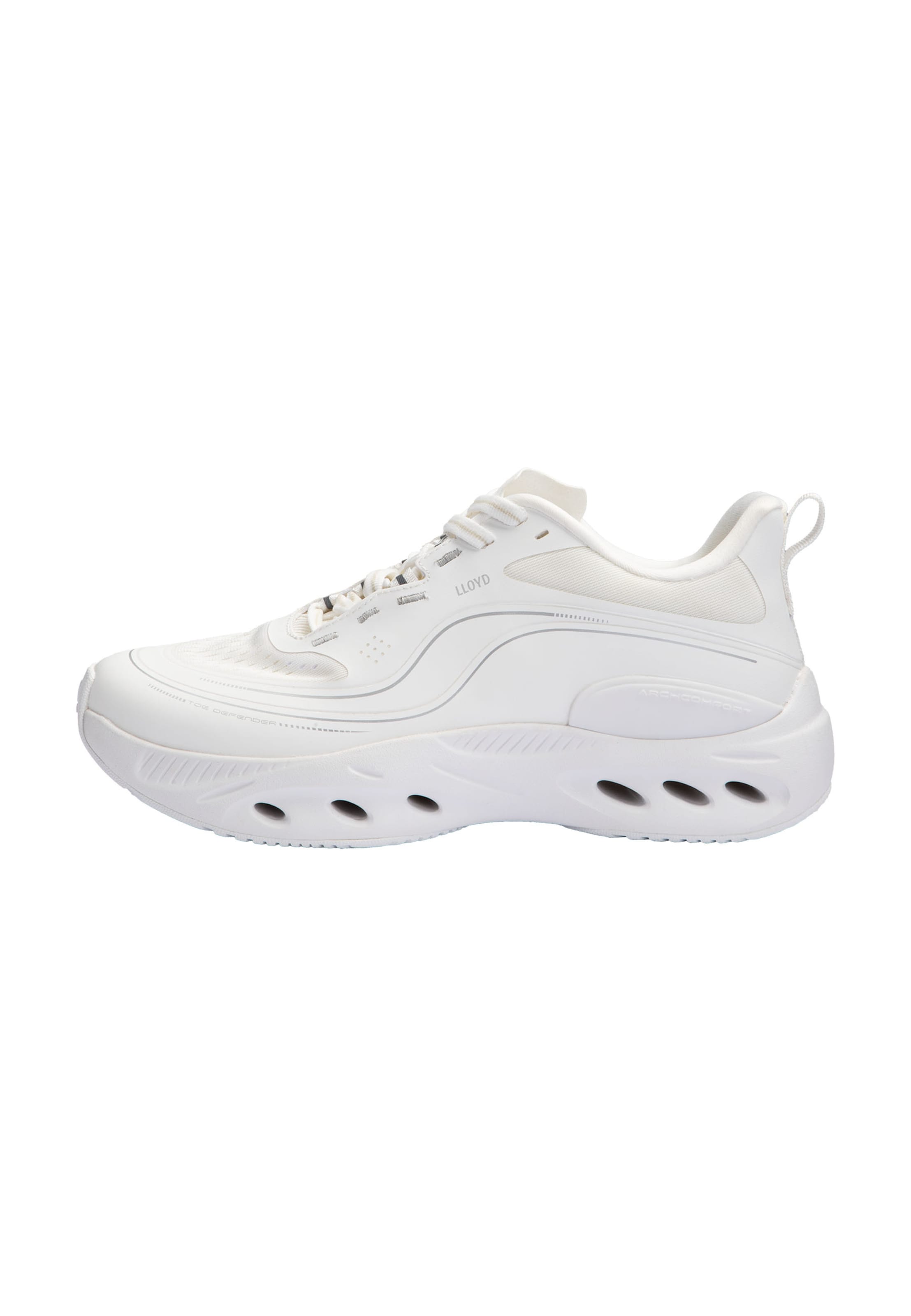 LLOYD Sneaker 'DASH X' in Weiß: Vorderseite