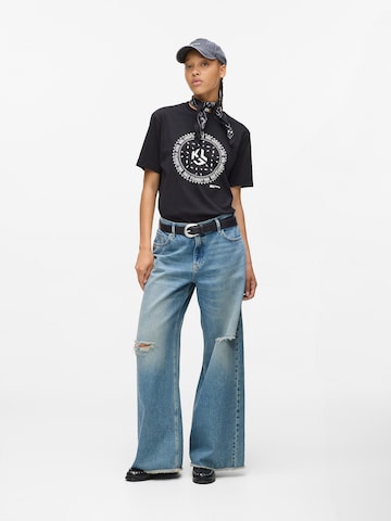KARL LAGERFELD JEANS Wide leg Τζιν σε μπλε